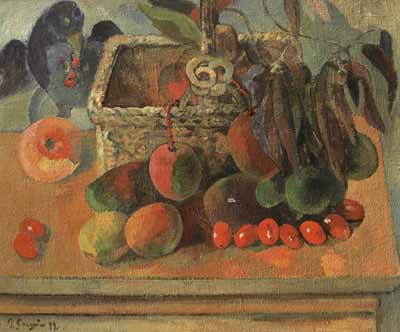 Paul Gauguin Still life with exotic fruit (mk07)